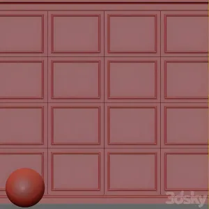 Decorative plaster with molding 2