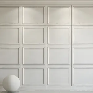 Decorative plaster with molding 2