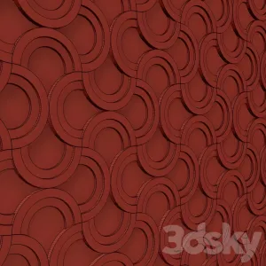 Decorative wall marble panels