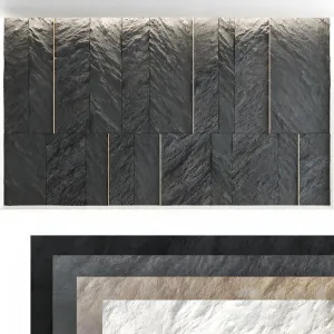 Decorative wall panel set 6