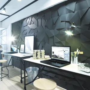 Gypsum panel rock from artpole