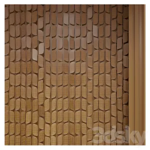 Panel behind the headboard 2
