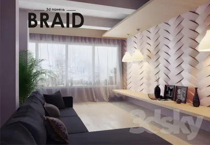 Panel braid
