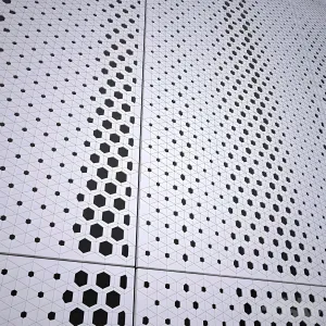 Perforated metal panel n 3