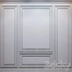 Wall molding panels