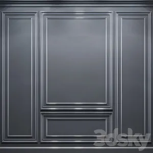 Wall molding panels