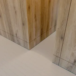 Wall panel made of wood