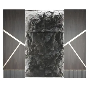 Wall rock panel n