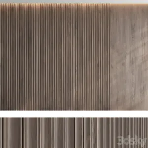 Wood panel set