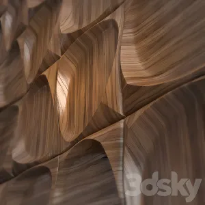 Wooden panel
