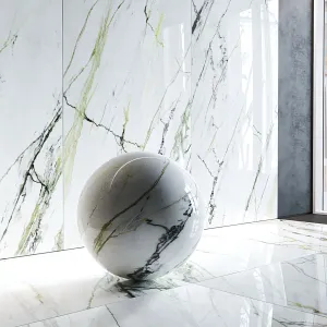 Ceramic tiles urbatek porcelanosa xlight calacatta green