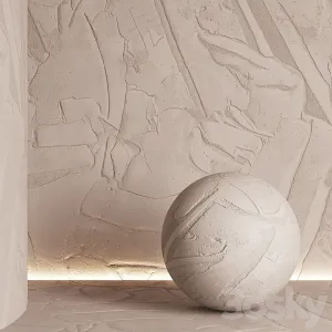 Decorative plaster set