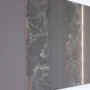 Decorative wall fi