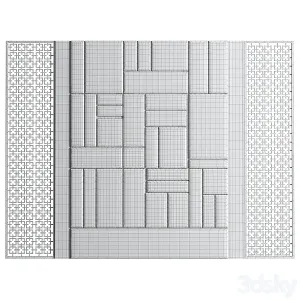 Decorative wall panel n
