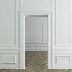 Harmony stucco decoration of the walls openings