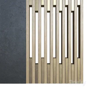 Ition with slats