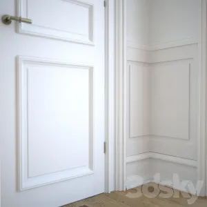 Ultrawood stucco decoration of the walls openings 2