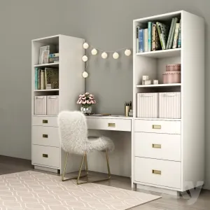 Bookcases restoration hardware avalon