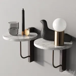 Menu corbel shelf by kroyer saetter lassen p