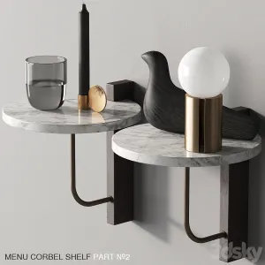Menu corbel shelf by kroyer saetter lassen p
