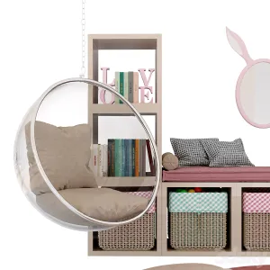 Set for decorating a nursery