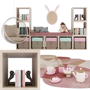 Set for decorating a nursery