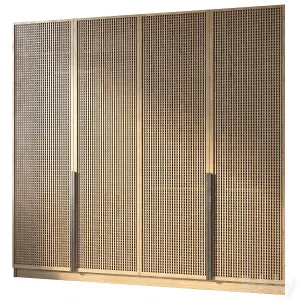 Wooden wardrobe n