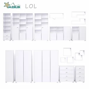Youth furniture lol cases racks
