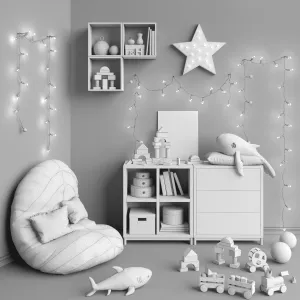 Ikea modular furniture accessories decor toys set