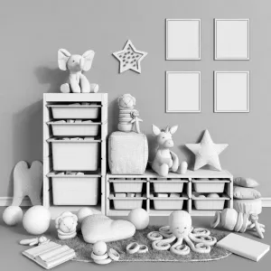 Ikea storage furniture toys decor for a childrens room set