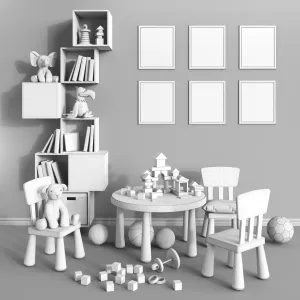 Ikea furniture accessories decor toys set