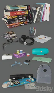 Table is not very neat schoolboy