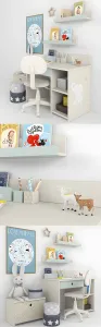 Writing table decor for a nursery 2