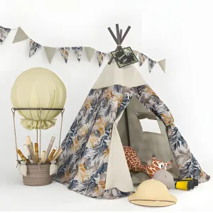 Wigwam for children with der