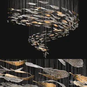 Airy chandelier