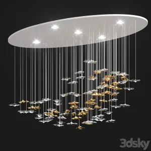 Sand Sea hanging chandelier