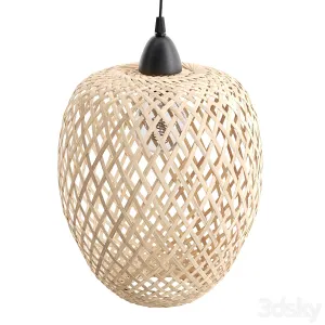 Bamboo Pendant Lamp Light Wood BOMU