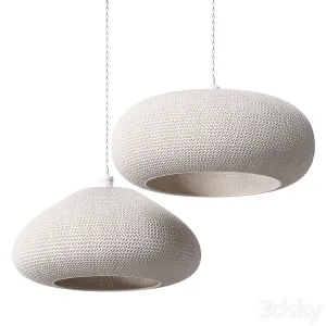 Iza Yavora Japanese Wabi Sabi pendant light