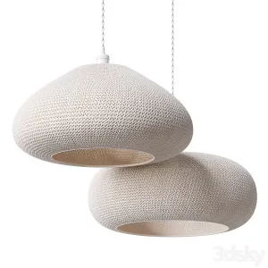Iza Yavora Japanese Wabi Sabi pendant light