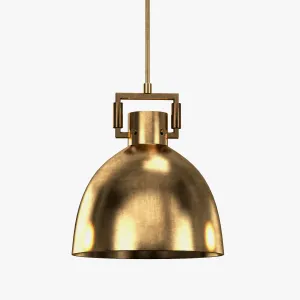 MACHINIST METAL CLOCHE PENDANT