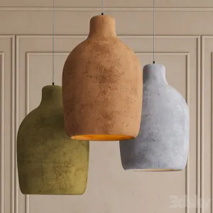 Wabi sabi pendant lamp