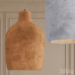 Wabi sabi pendant lamp