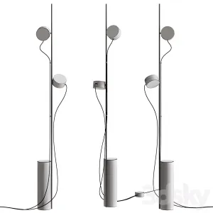 Post Led by Earnest Studio from Muuto Floor Lamp