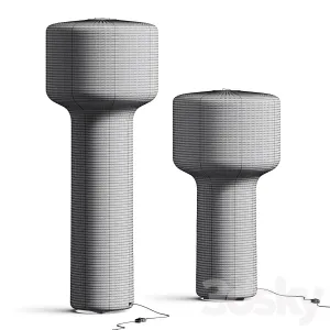 Time Style Tourou Floor Lamps