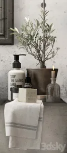 BATHROOM SET DECOR