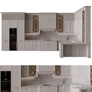 Neoclassical kitchen 2