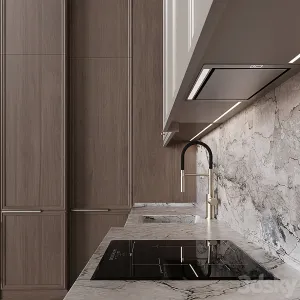 Neoclassical style kitchen