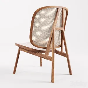 Cane Collection Rattan Lounge Chair