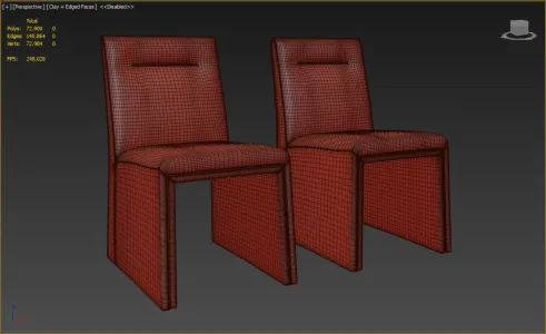 CB Silver Lining armless Dining Chair