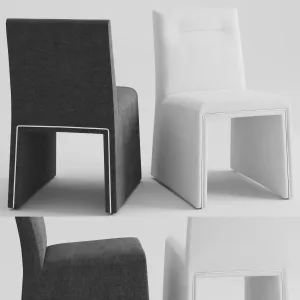 CB Silver Lining armless Dining Chair